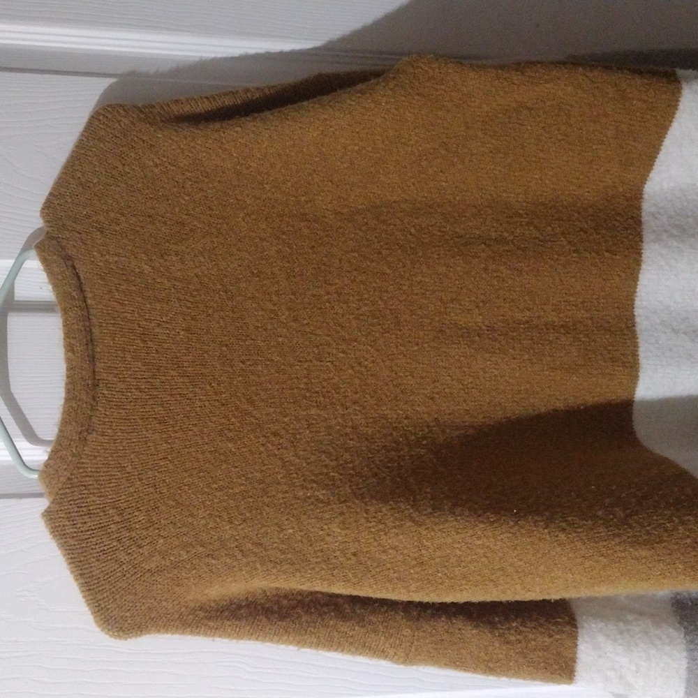Colorblock Open Front Cardigan - Picture 4 of 6